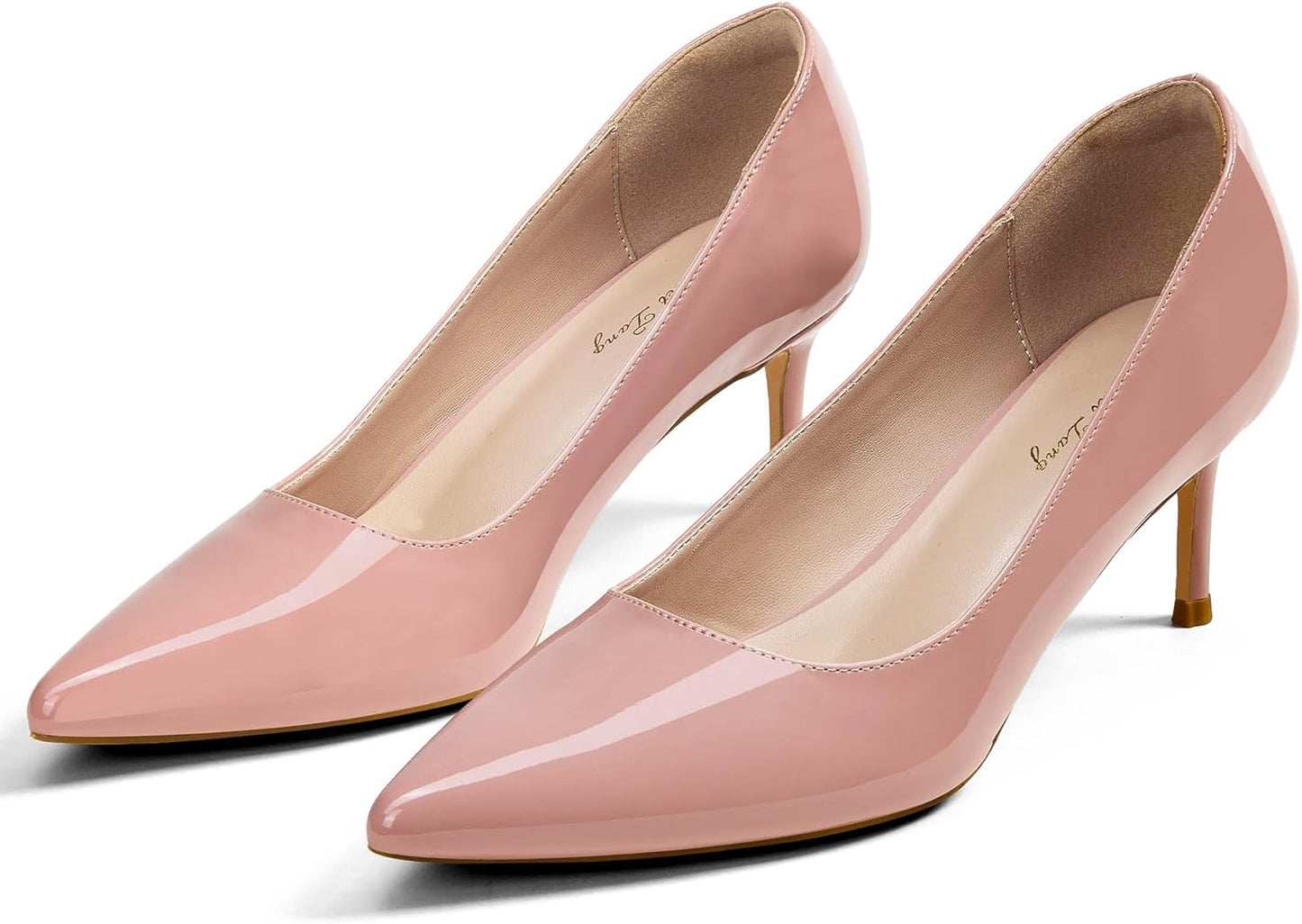Elisabet Tang Kitten Heel Low Pumps for Elegant Comfort Style