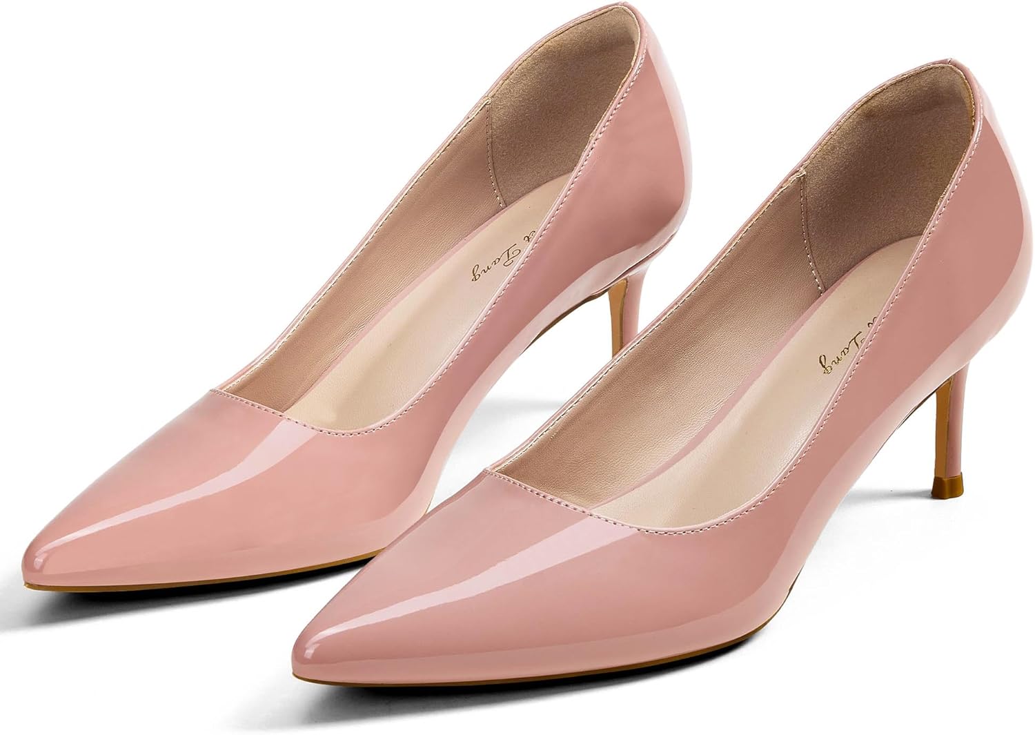 Elisabet Tang Kitten Heel Low Pumps for Elegant Comfort Style
