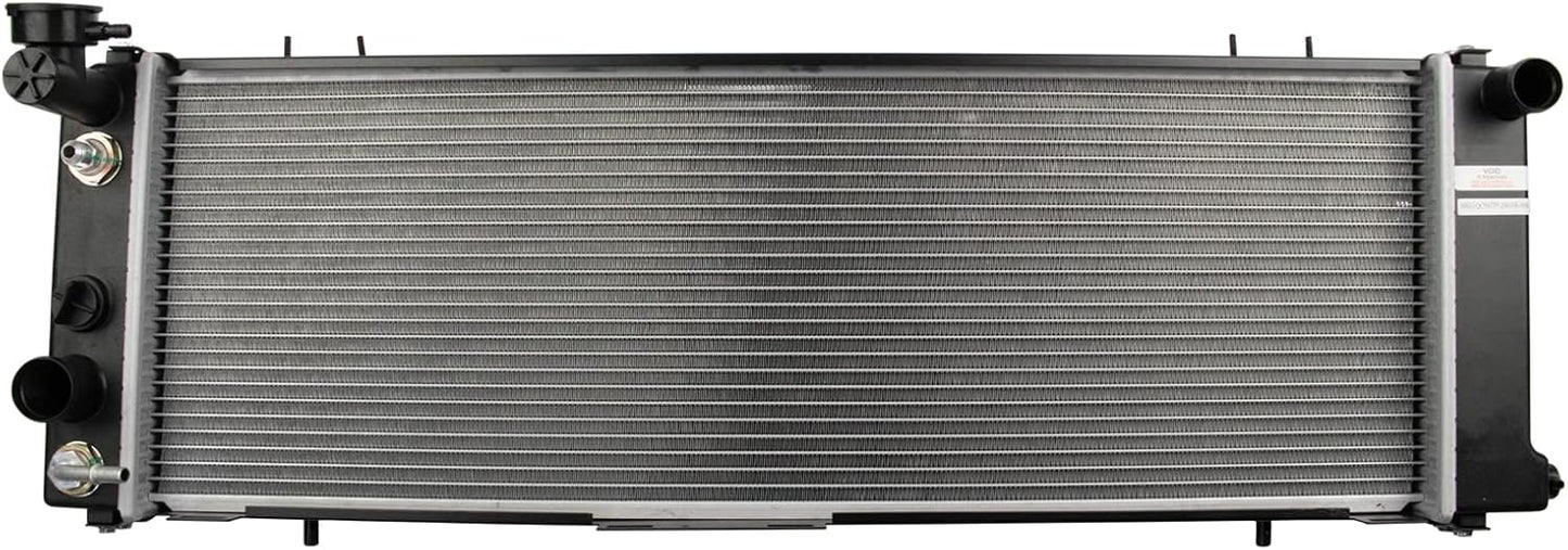 TRQ Radiator Assembly Aluminum Core for Jeep Cherokee 91-01