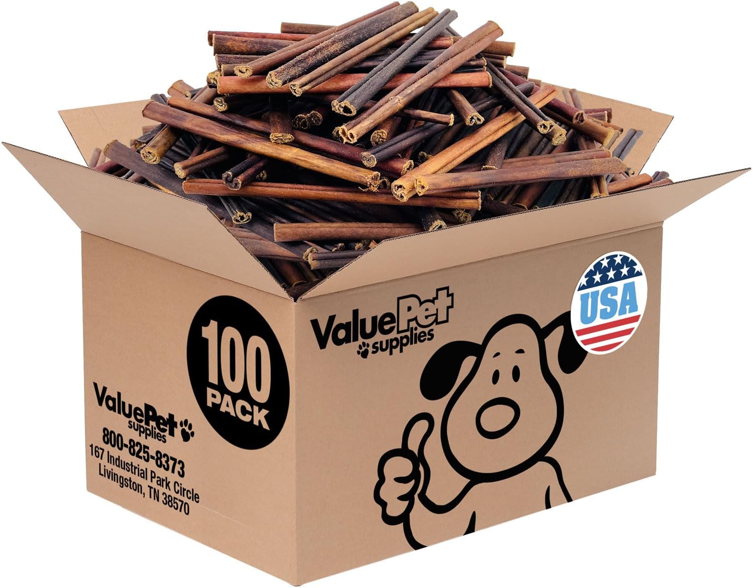 ValueBull USA Collagen Sticks for Small Dogs - Healthy Chews