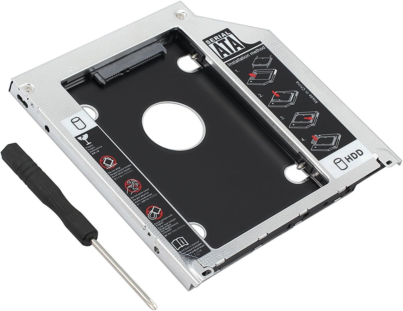 Enhance MacBook Pro Storage with 2nd HDD SSD Tray
