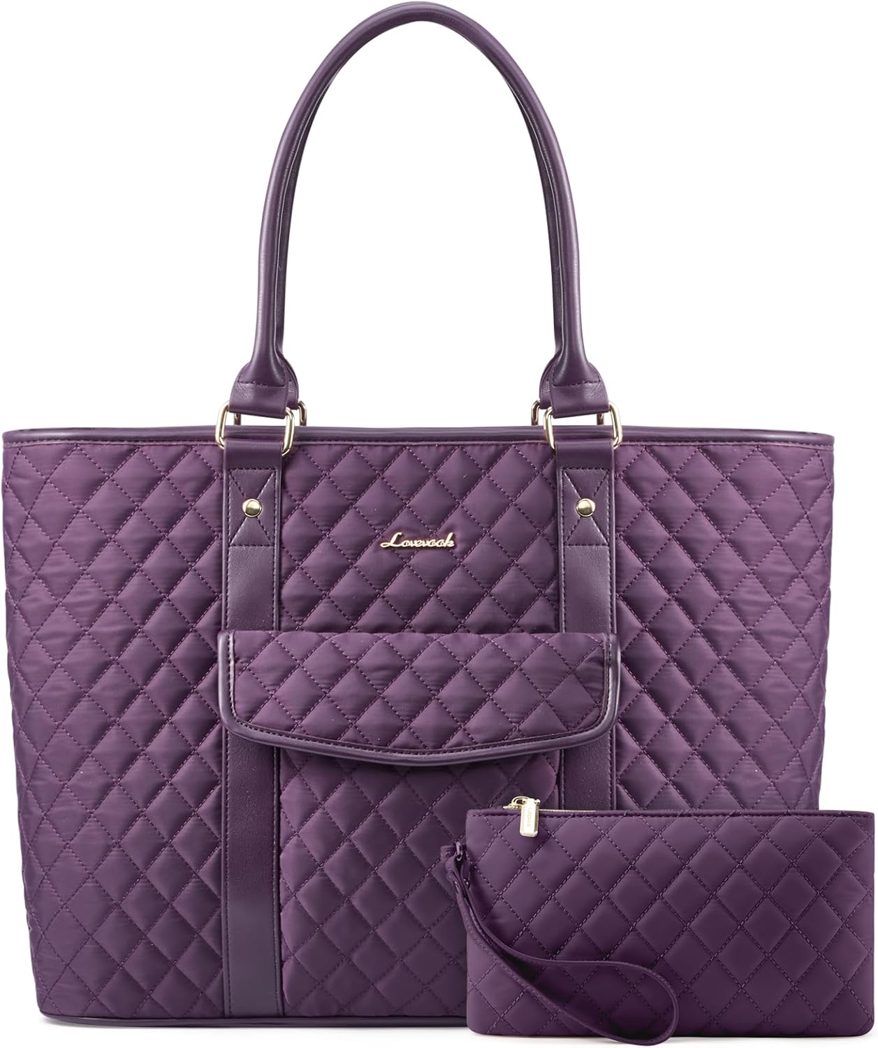 LOVEVOOK Laptop Tote Bag for Women - Stylish and Functional