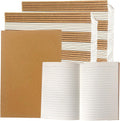 120 Kraft Paper Journals: Ruled & Softcover for Writing & Sketching