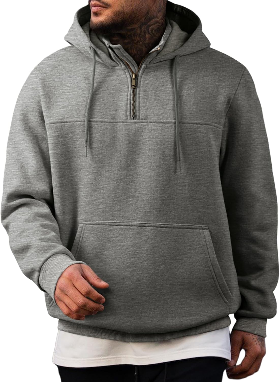 JMIERR Mens Casual Cotton Hoodies for Stylish Everyday Wear