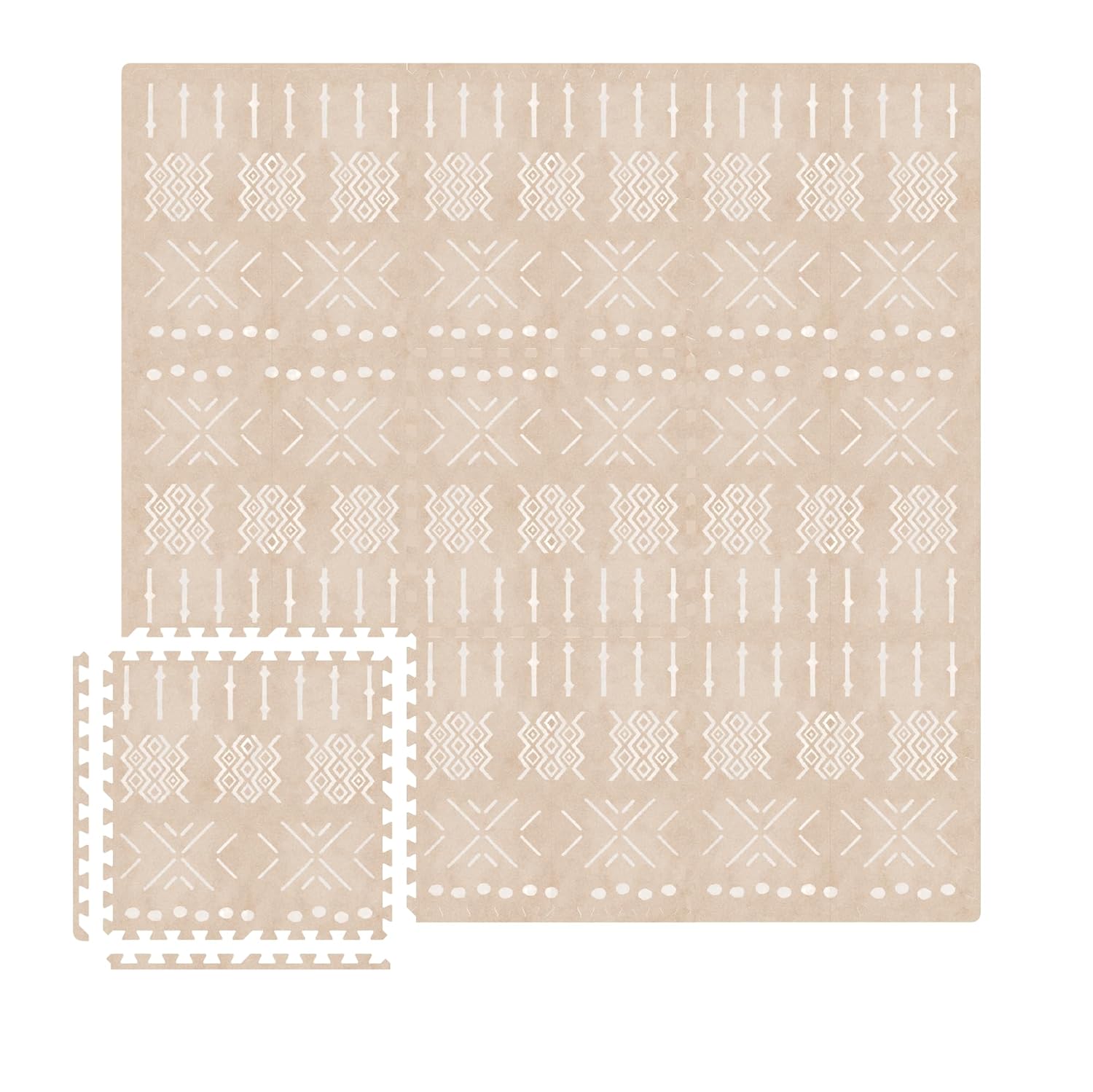 MOON WALKERS Stylish Boho Baby Play Mats for Safe Playtime
