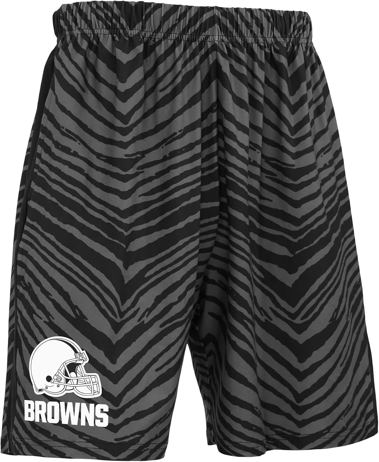 Zubaz NFL Men's 7 Inseam Shorts in Vibrant Camo and Zebra Styles