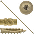 #17 x 16in Construction Lag Screw Torx Drive - Heavy Duty