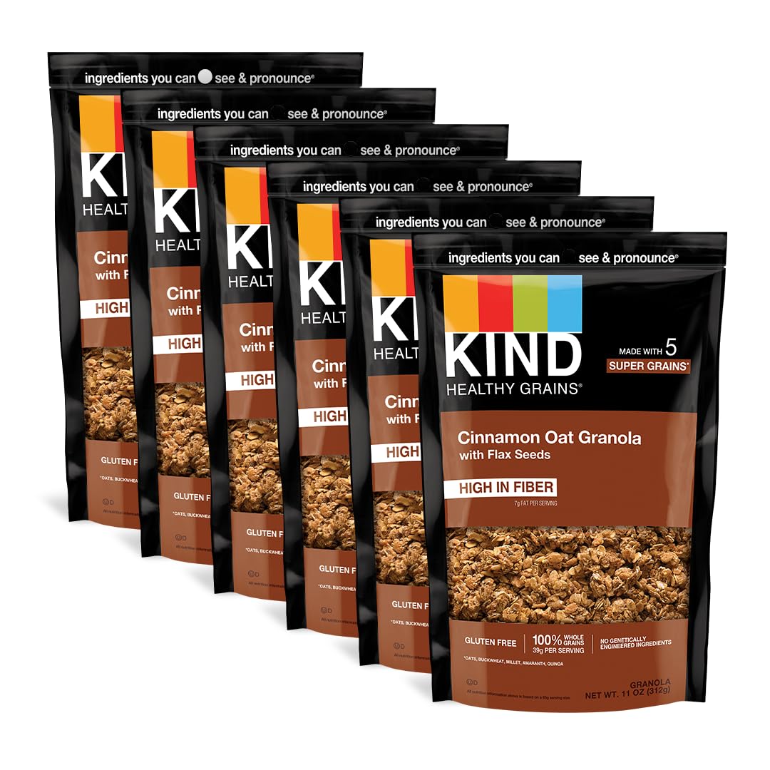 KIND Healthy Grains Granola with Cinnamon Oat Clusters Review