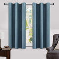 MIULEE Linen Blackout Curtains for Total Room Darkness and Style