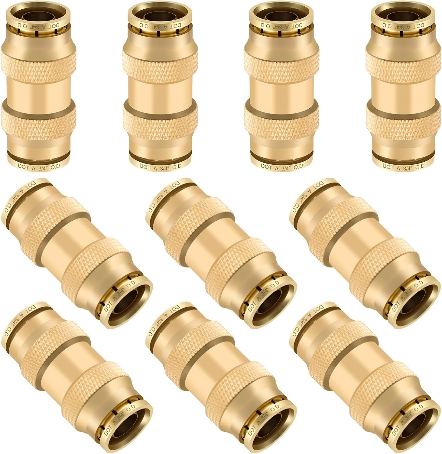 3/4 inch Quick Push to Connect Fittings for Air Line Systems