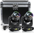 U`King 150W RGBW Moving Head DJ Lights 2-Pack - Precise Stage Lighting