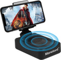 Cell Phone Stand with Wireless Bluetooth Speaker - Hands-Free HD Sound