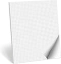 321Done Double Sided Graph Paper Notepad 0.25 Grid - Thick 70lb Letter