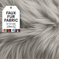 Faux Fur Fabric by the Yard - Plush 2in Pile for Crafts