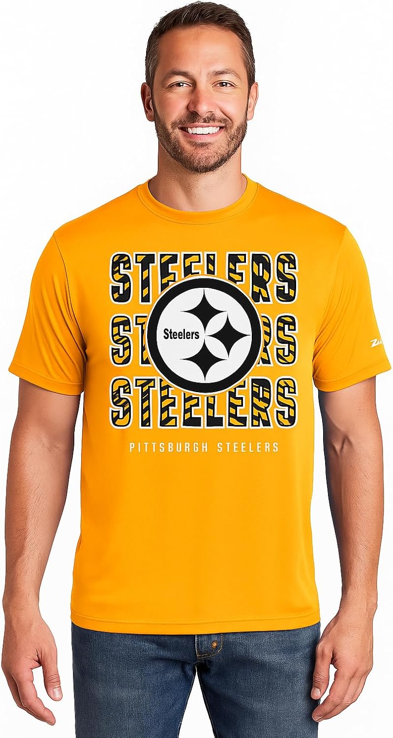 NFL Men's Short Sleeve Team Graphic T-Shirt for Every Fan