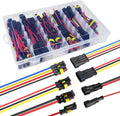 16 AWG Waterproof Wire Connectors Quick Disconnect Kit - 26 Sets