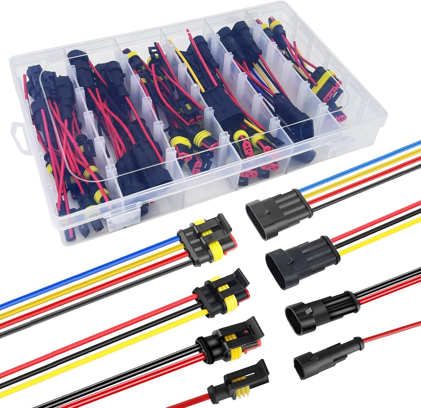 16 AWG Waterproof Wire Connectors for Automotive Electrical Needs