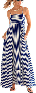CUPSHE Women's Breezy Maxi Dress with Pockets for Summer Days