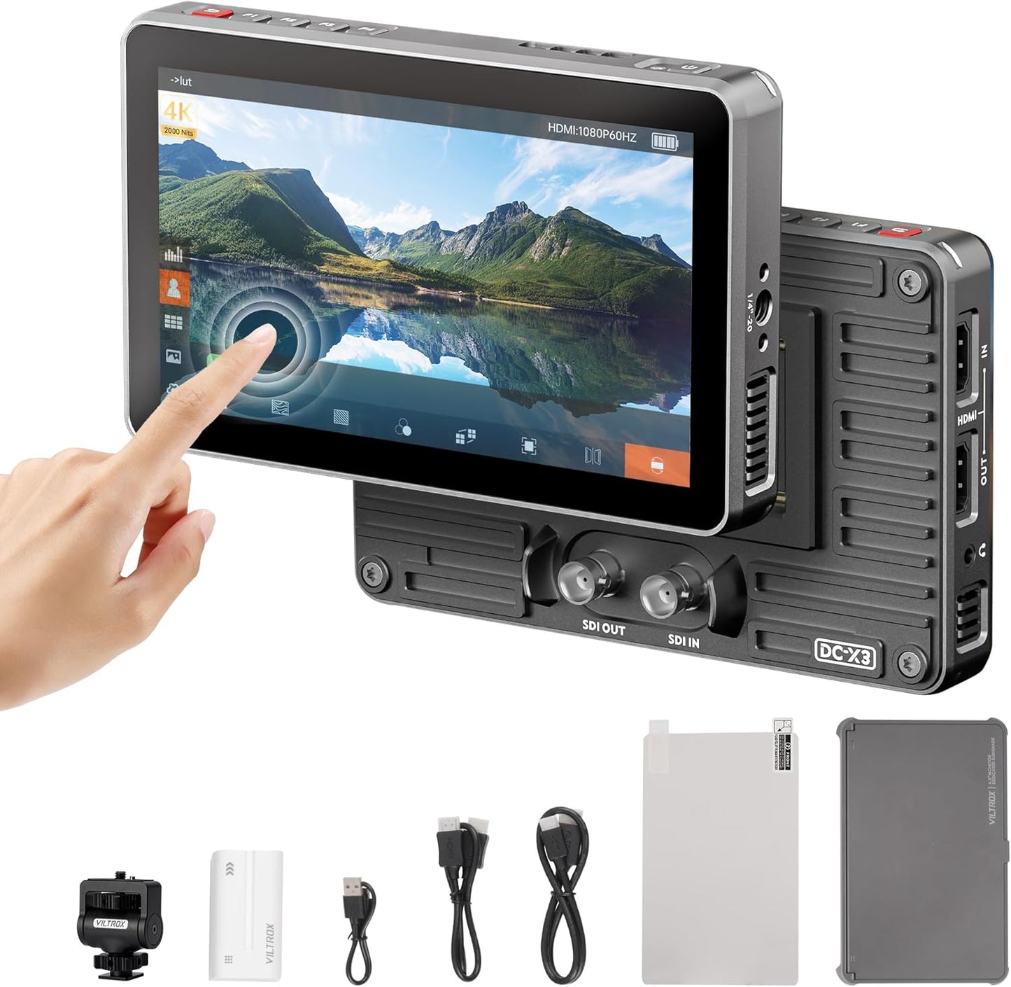 VILTROX DC-X3 Touchscreen FHD IPS Monitor for Professionals