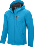 33,000ft Men's Softshell Jacket with Hood - Lightweight Waterproof no
