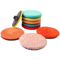 SPTA 9Pcs 7in Polishing Pads Kit - Versatile Car Buffing Set