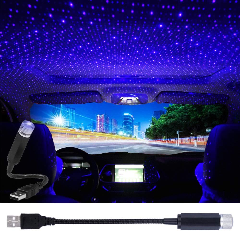 LEDCARE Star Projector: Portable Romance in Blue