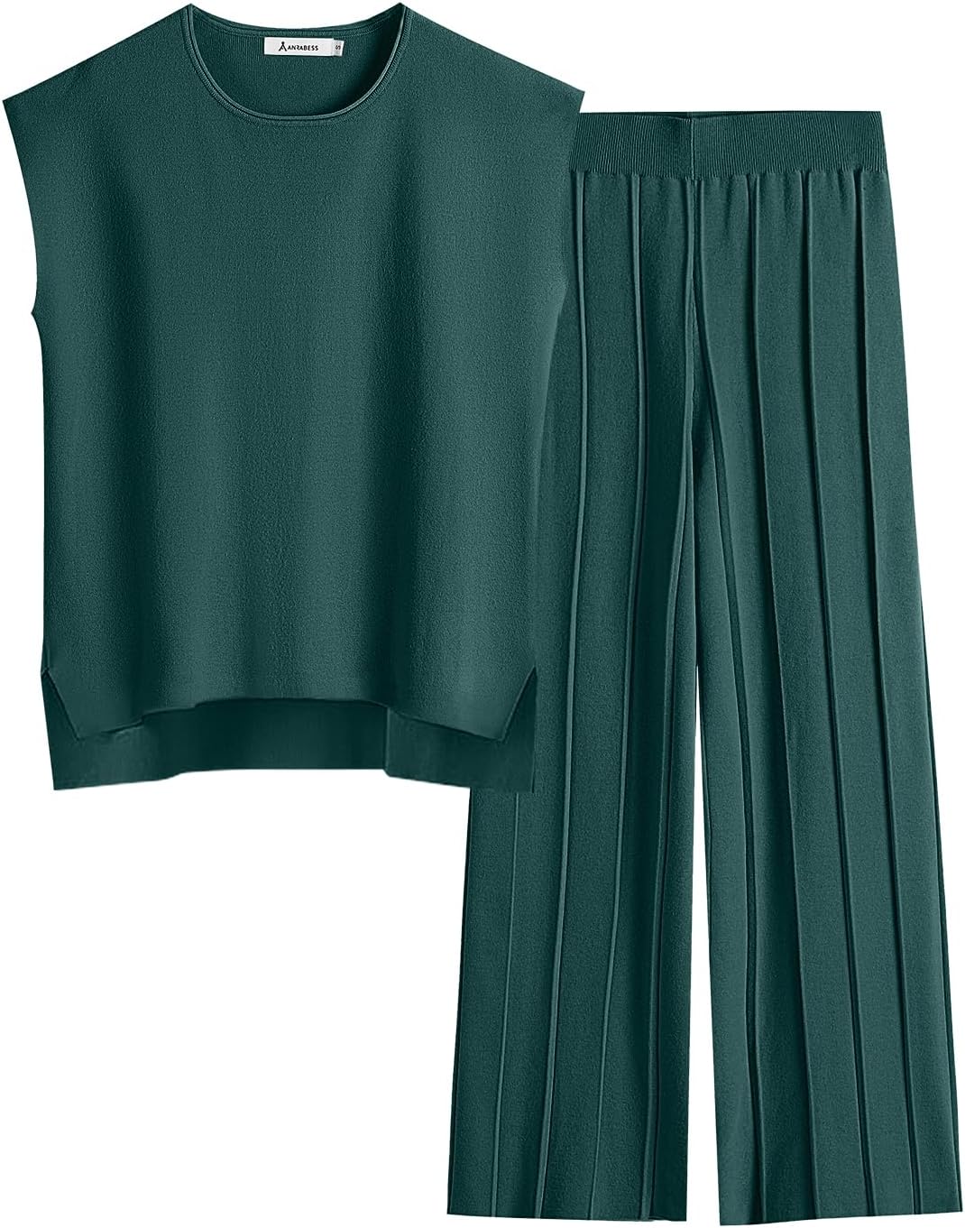 Stylish ANRABESS Women 2 Piece Lounge Set for Casual Wear