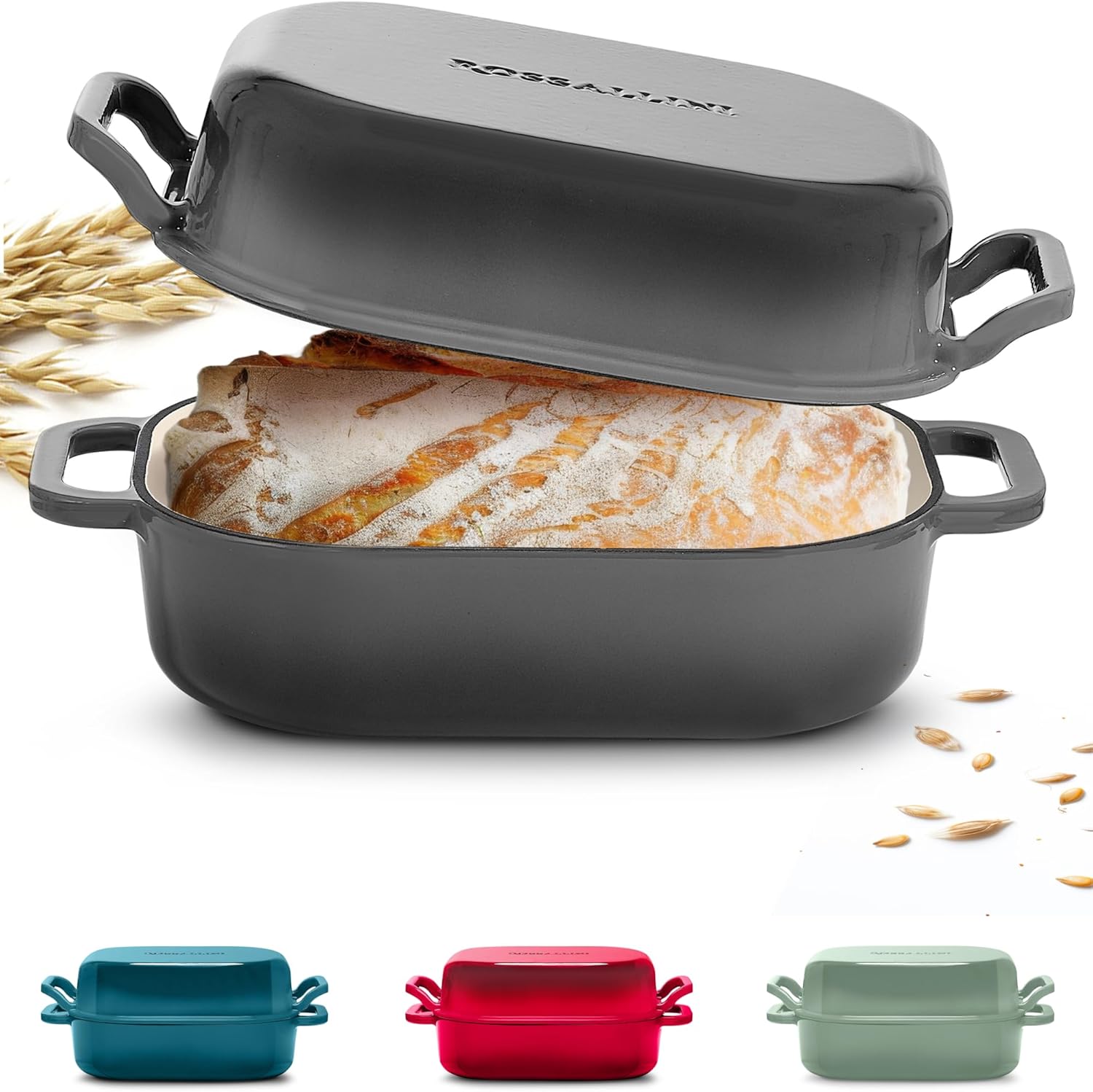 Signature Enameled Cast Iron Sourdough Bread Oven for Perfect Baking