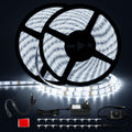 50ft Waterproof LED Strip Lights for Home and Outdoor Decor