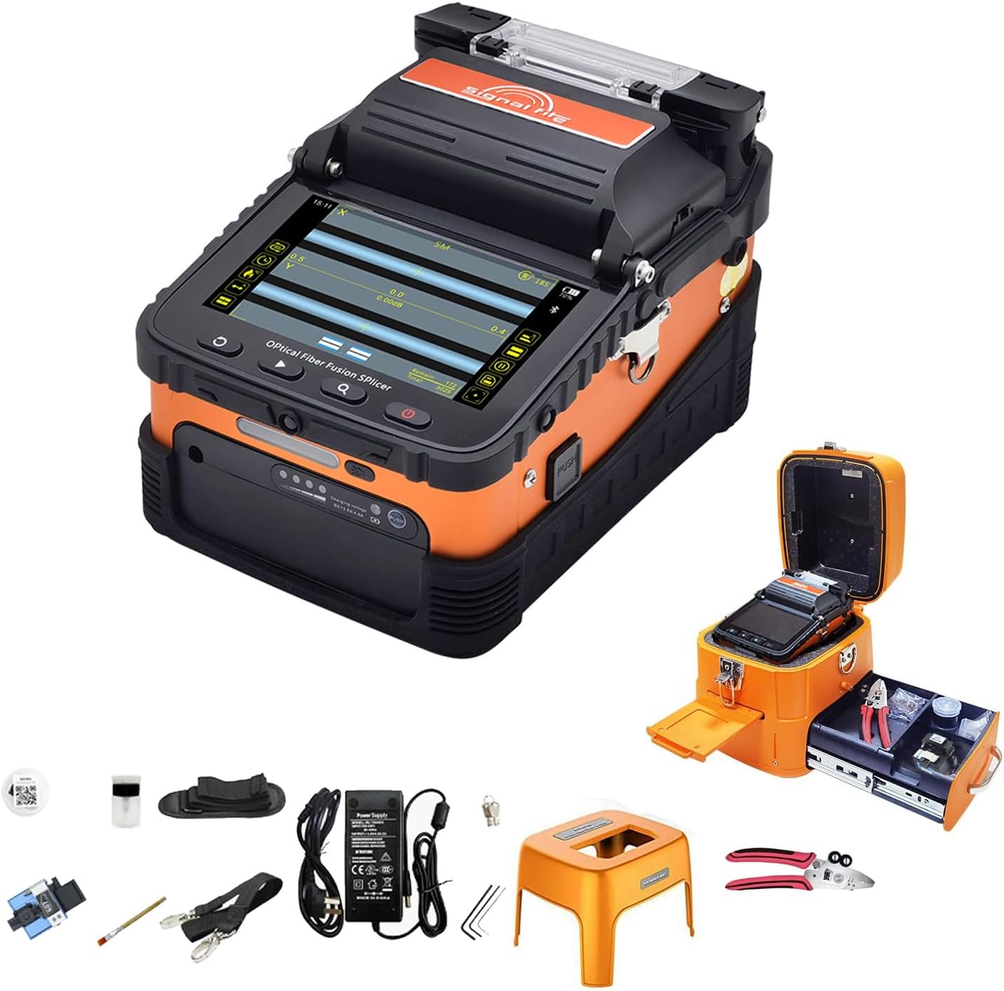 Signal Fire Optical Fiber Fusion Splicer for Fast Splicing