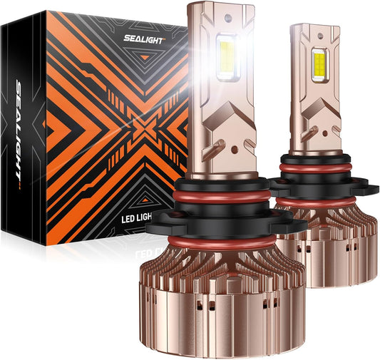 SEALIGHT X6S 9012/Hir2 Light Bulbs for Super Bright Visibility