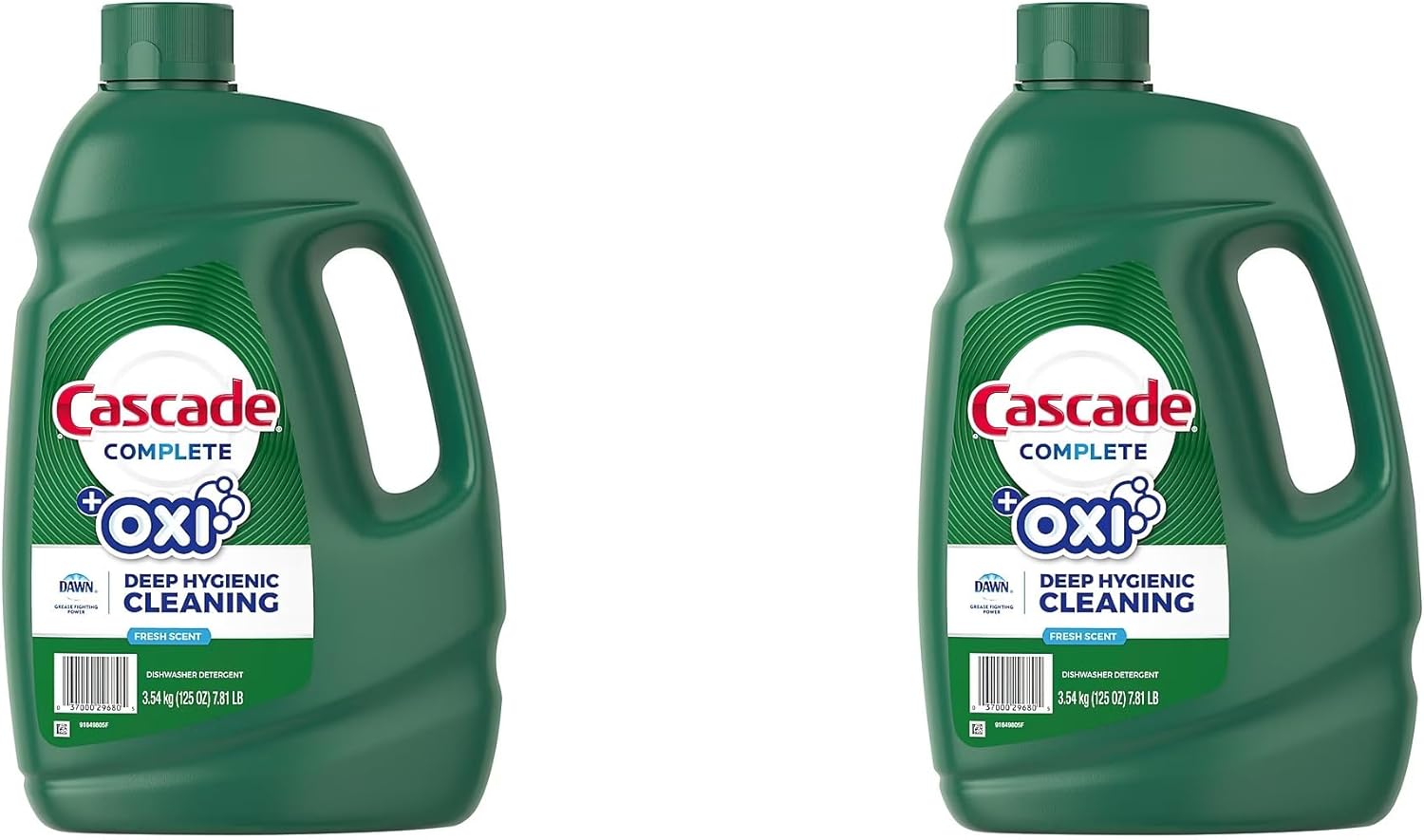 Cascade Complete Gel + Oxi Dishwasher Detergent for Sparkling Clean