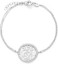 Shema Israel Hebrew Blessing Bracelet in Sterling Silver - Heartfelt