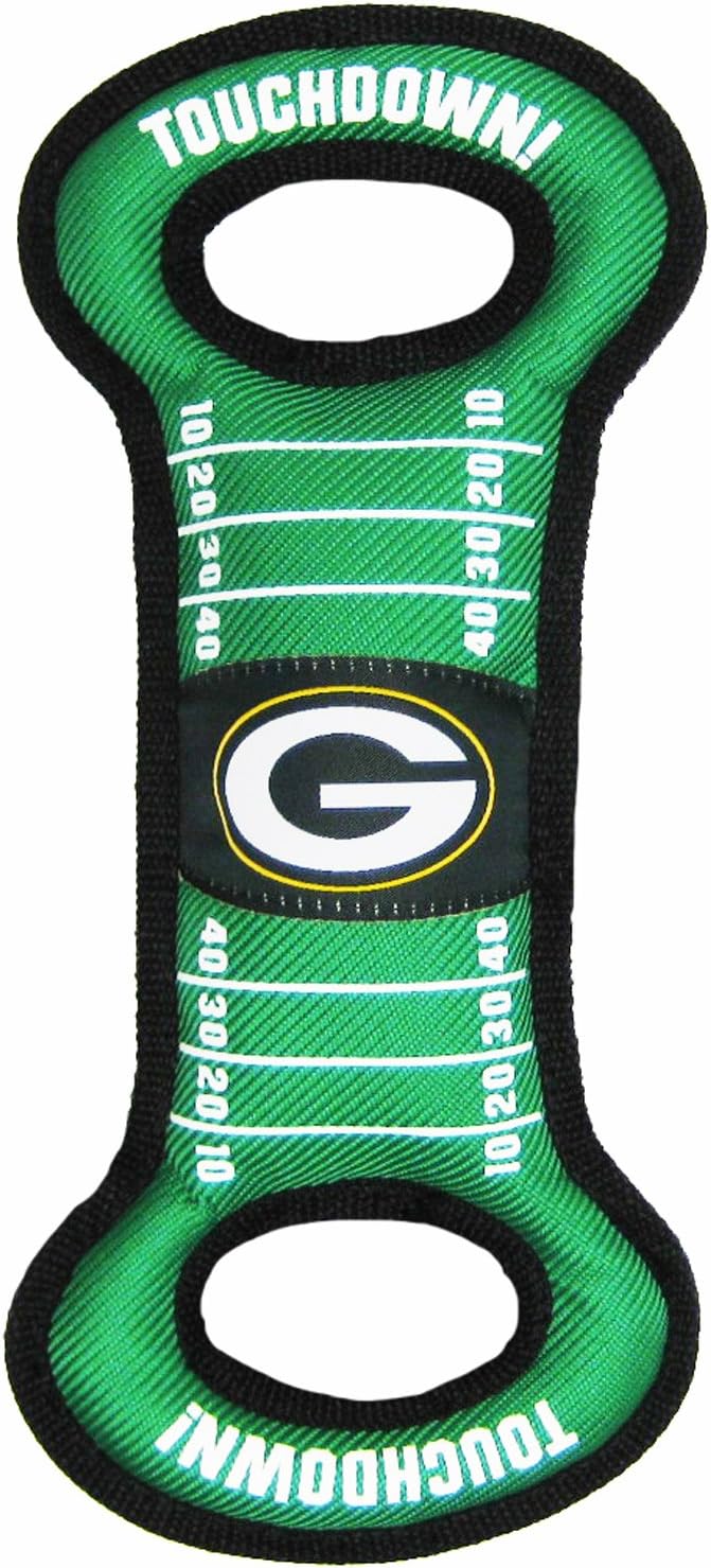 NFL Green Bay Packers Field Dog Toy - Tough, Tug & Fetch Fun!