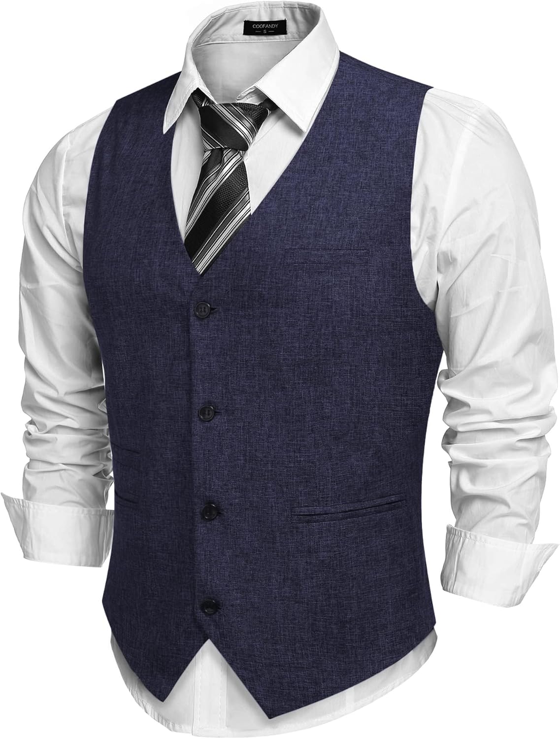 COOFANDY Men's Casual Business Vests for Stylish Occasions