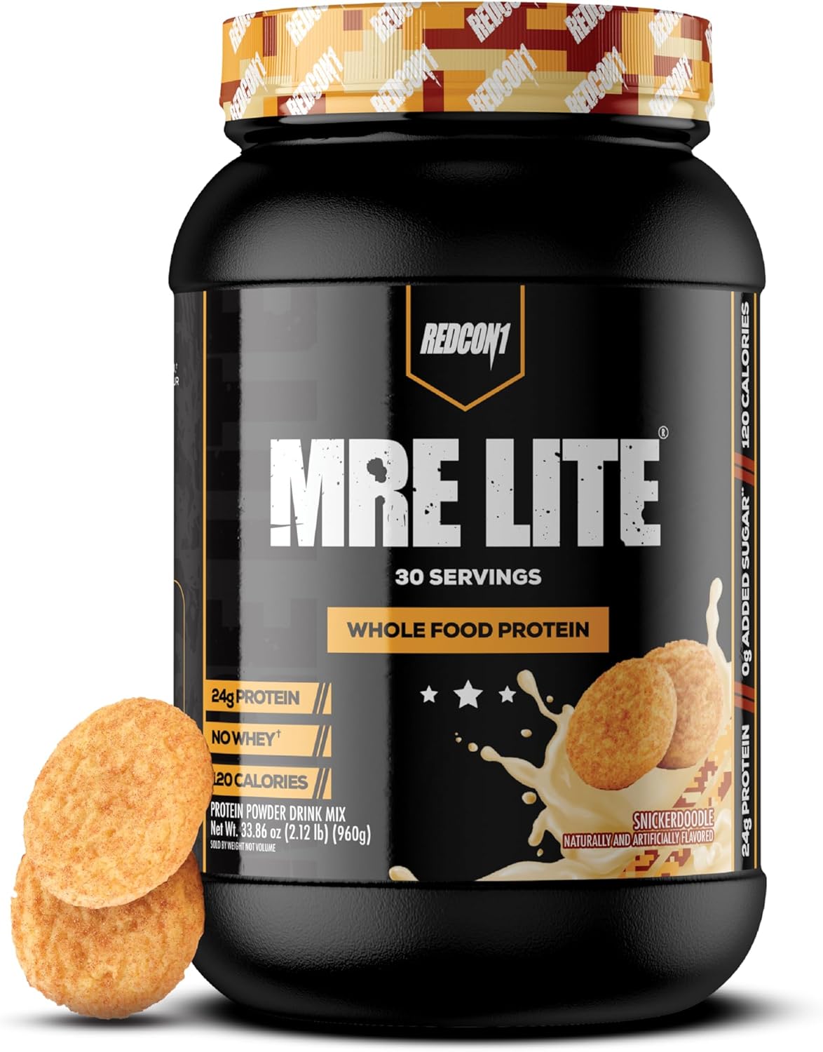 REDCON1 MRE Lite Whole Food Protein Powder for Low Carb Diets