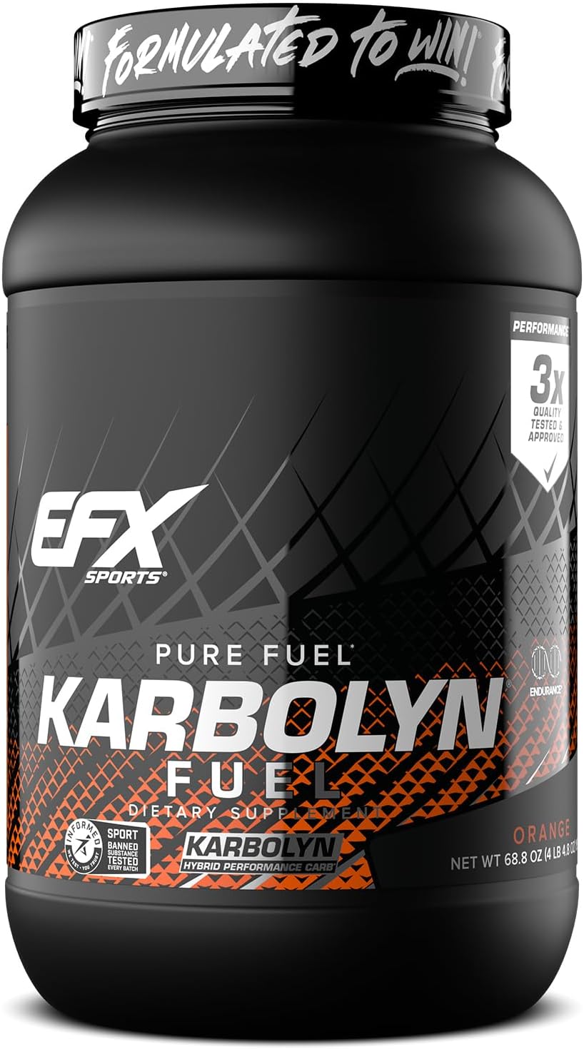 EFX Sports Karbolyn Fuel - Fast-Absorbing Carb Powder for Energy