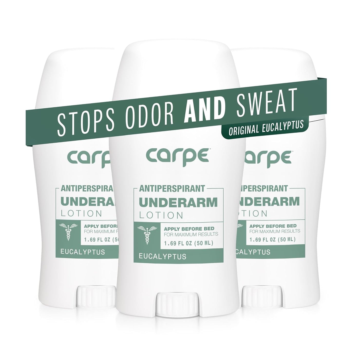 Carpe Underarm Antiperspirant and Deodorant for Excessive Sweating