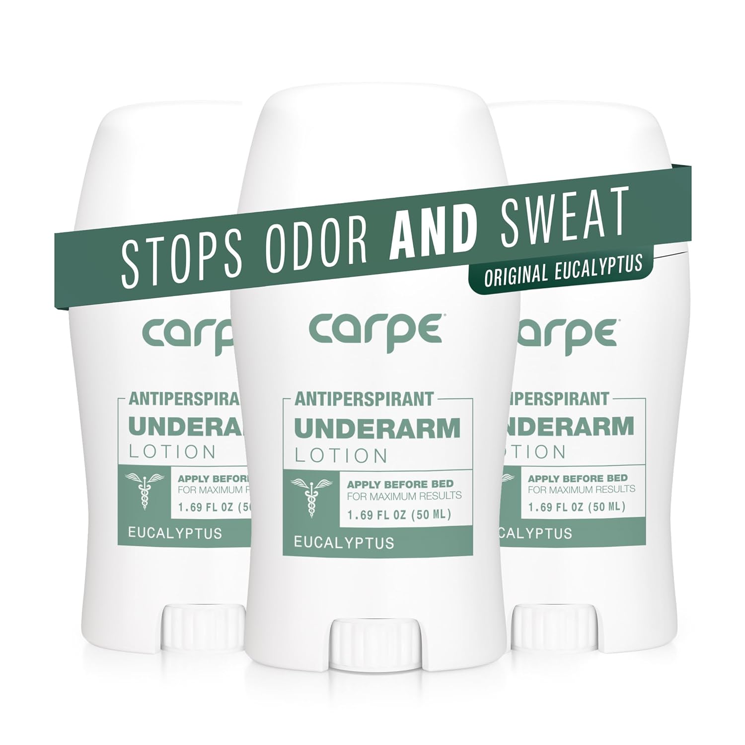 Carpe Underarm Antiperspirant and Deodorant for Excessive Sweating