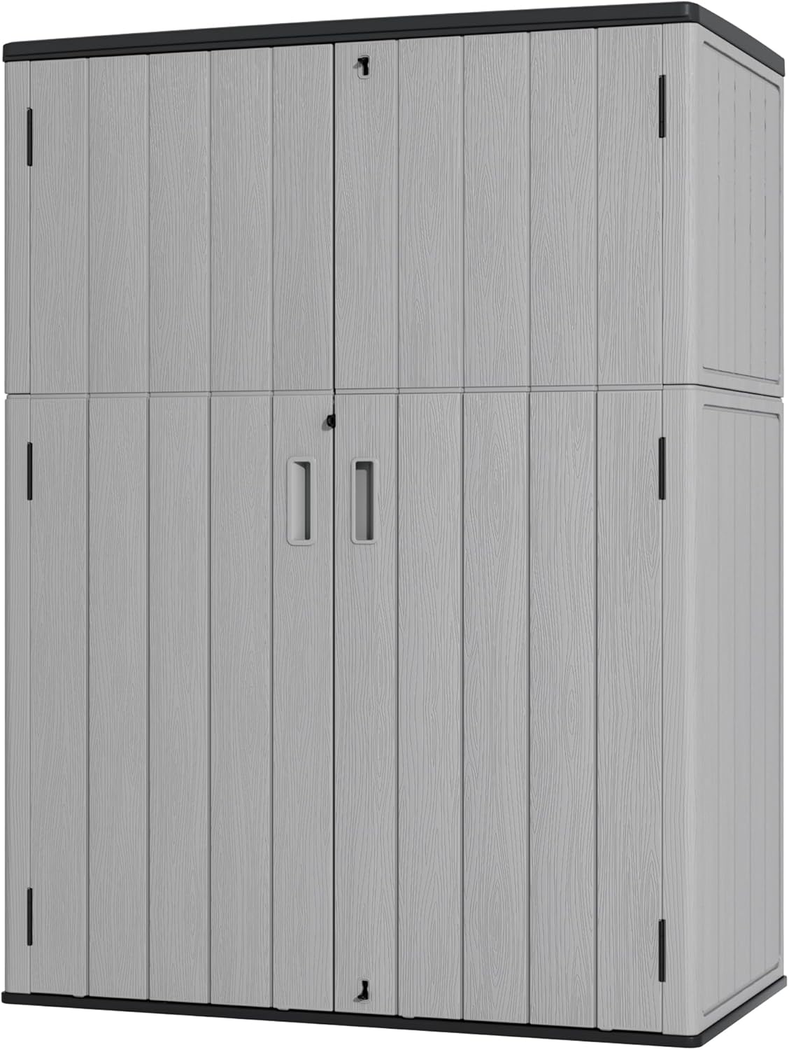 Mrosaa Plastic Outdoor Storage Cabinets for Versatile Use