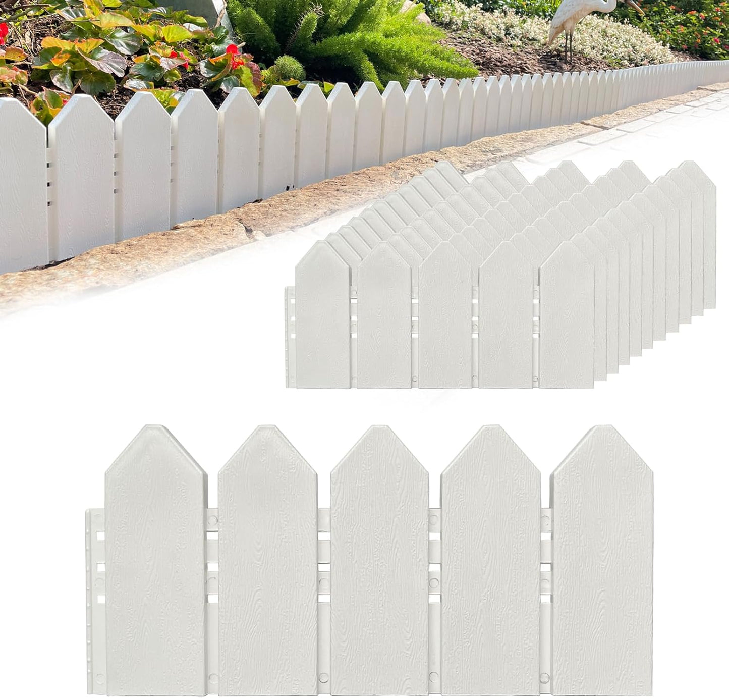 Landscape Edging Kit for Beautifully Designed Garden Borders