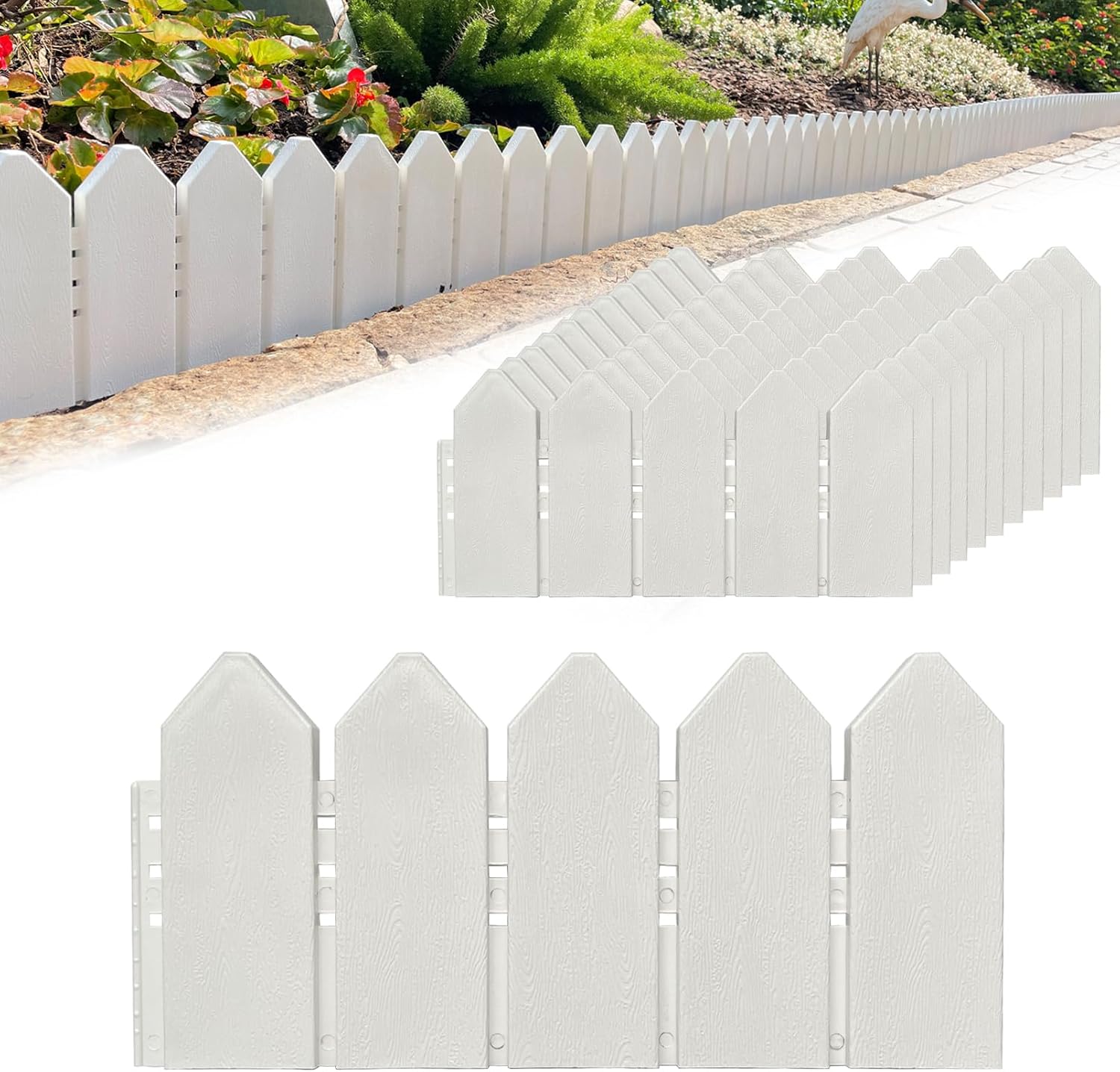 Landscape Edging Kit for Beautifully Designed Garden Borders