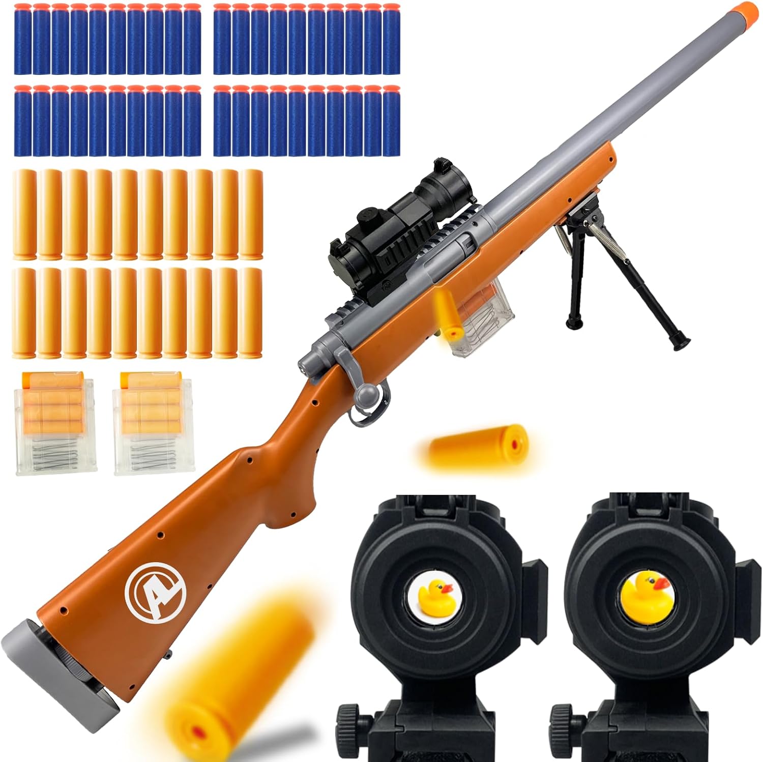 AGM MASTECH M24 Soft Bullet Toy Gun with Shell Ejecting Design