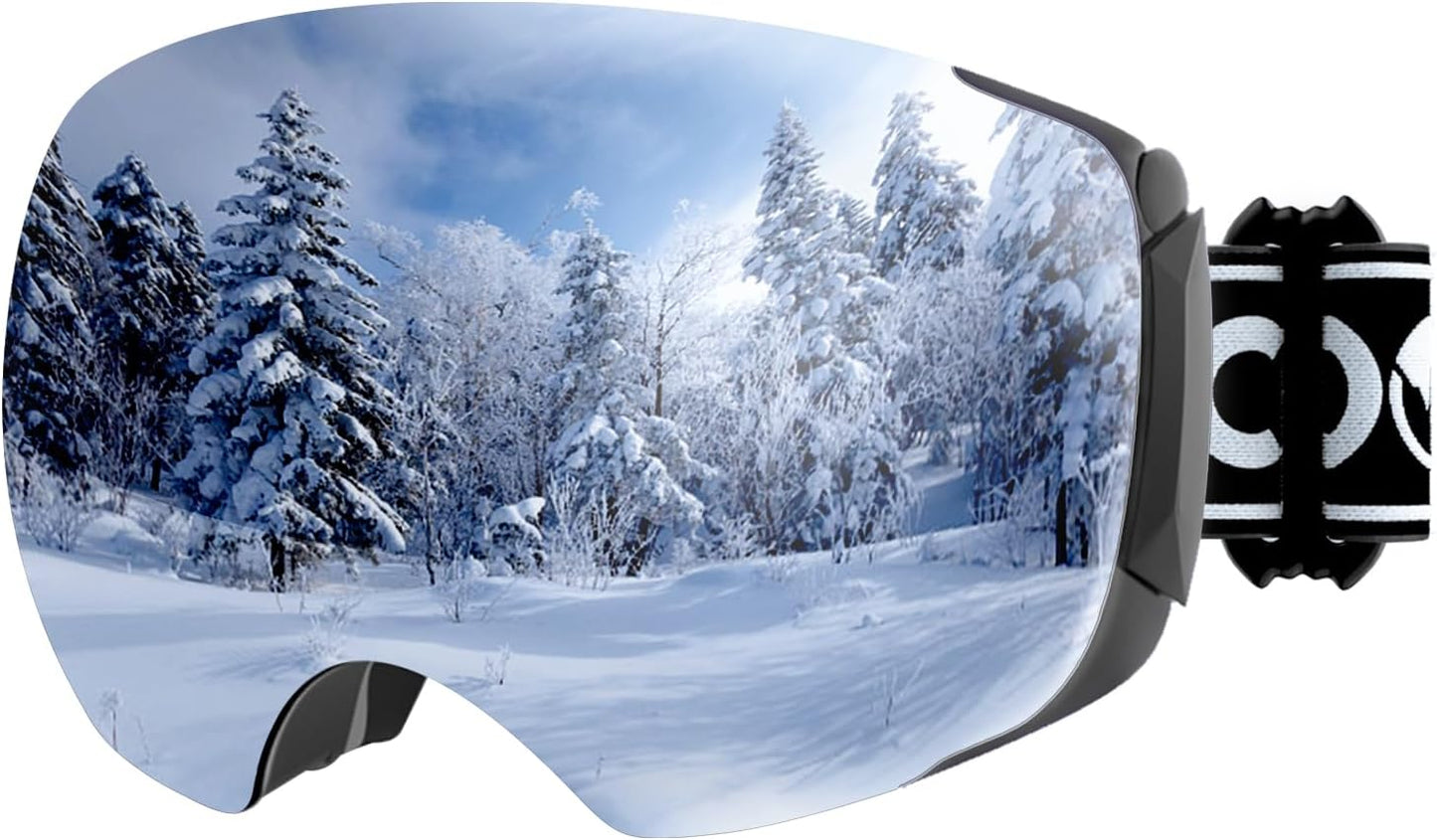 COOLOO Snow Goggles - Anti Fog, UV Protection