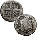 Ancient Greek Silver Coins Collection - Museum Display Gift