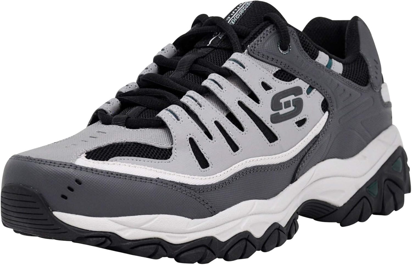 Skechers Men's Afterburn Memory Fit Lace-up Sneaker Review