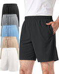 Liloak Men's Summer Athletic Shorts with Pockets for Active Lifestyle