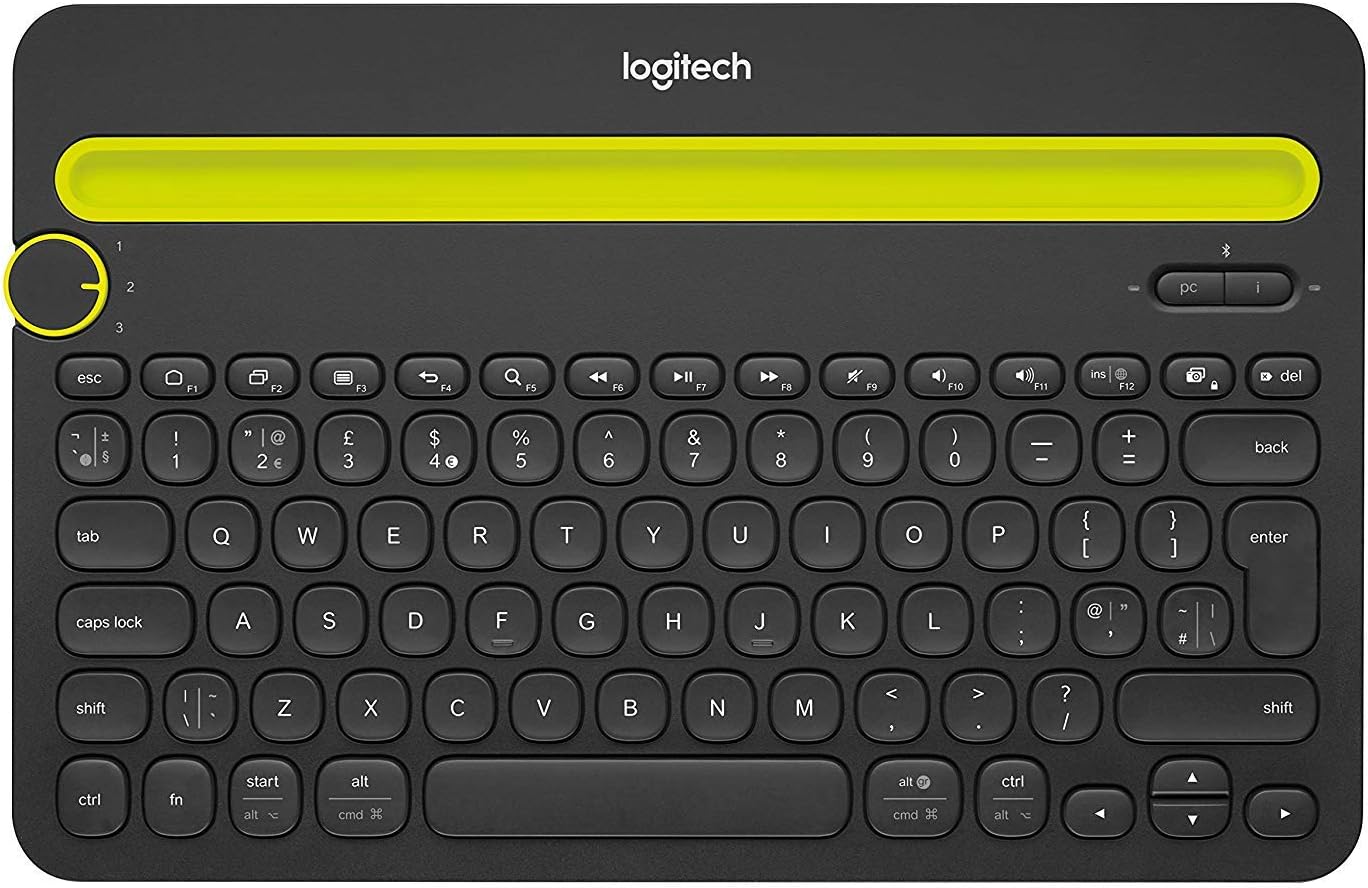 Logitech K480 Multi-Device Bluetooth Keyboard - Versatile Connectivity