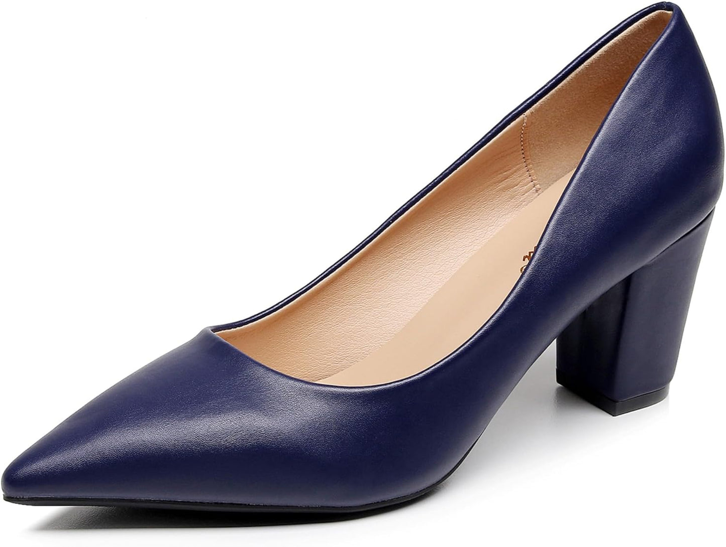 VenusCelia Women's Lewin Pump Chunky Heel Shoe for Every Occasion