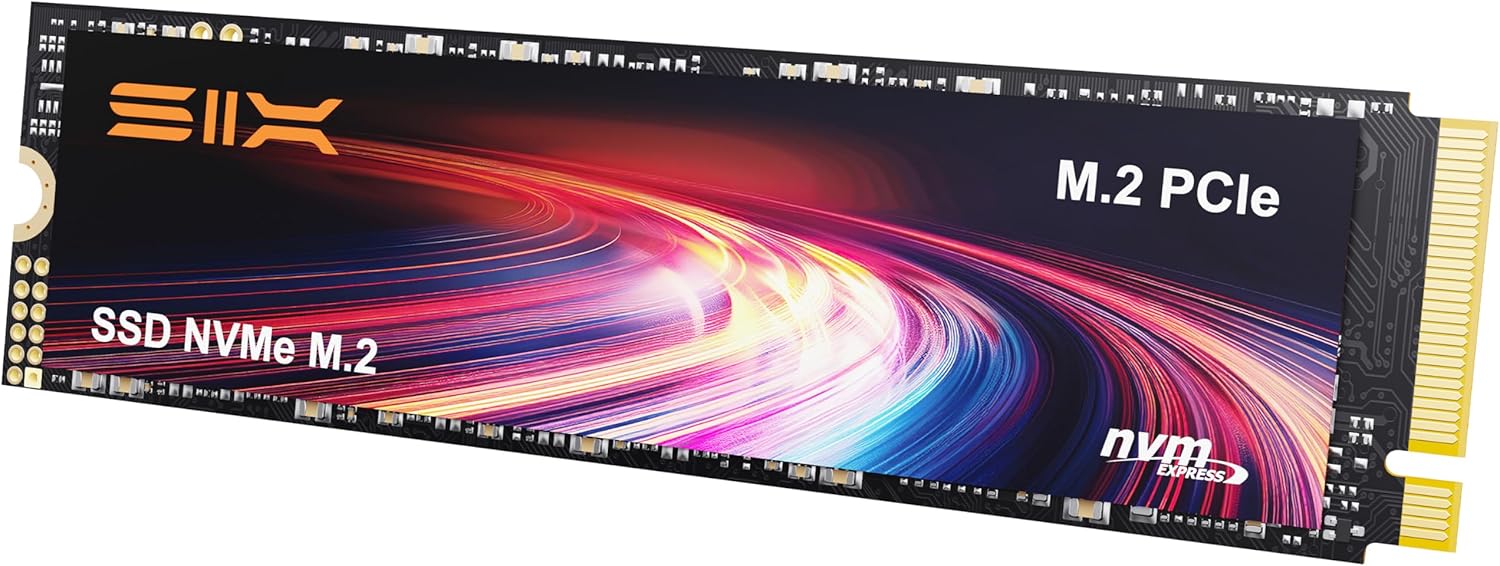 SIX X4000 512G M.2 SSD PCIe Gen3x4 NVME Drive for Speed